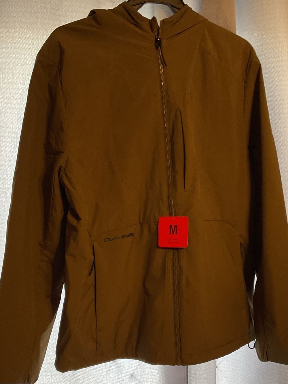 Dakine Men's Olive Green Hooded Windbreaker